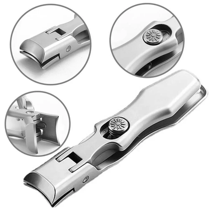 Precisie nagelknipper voor dikke nagels met brede bek en ergonomische grip