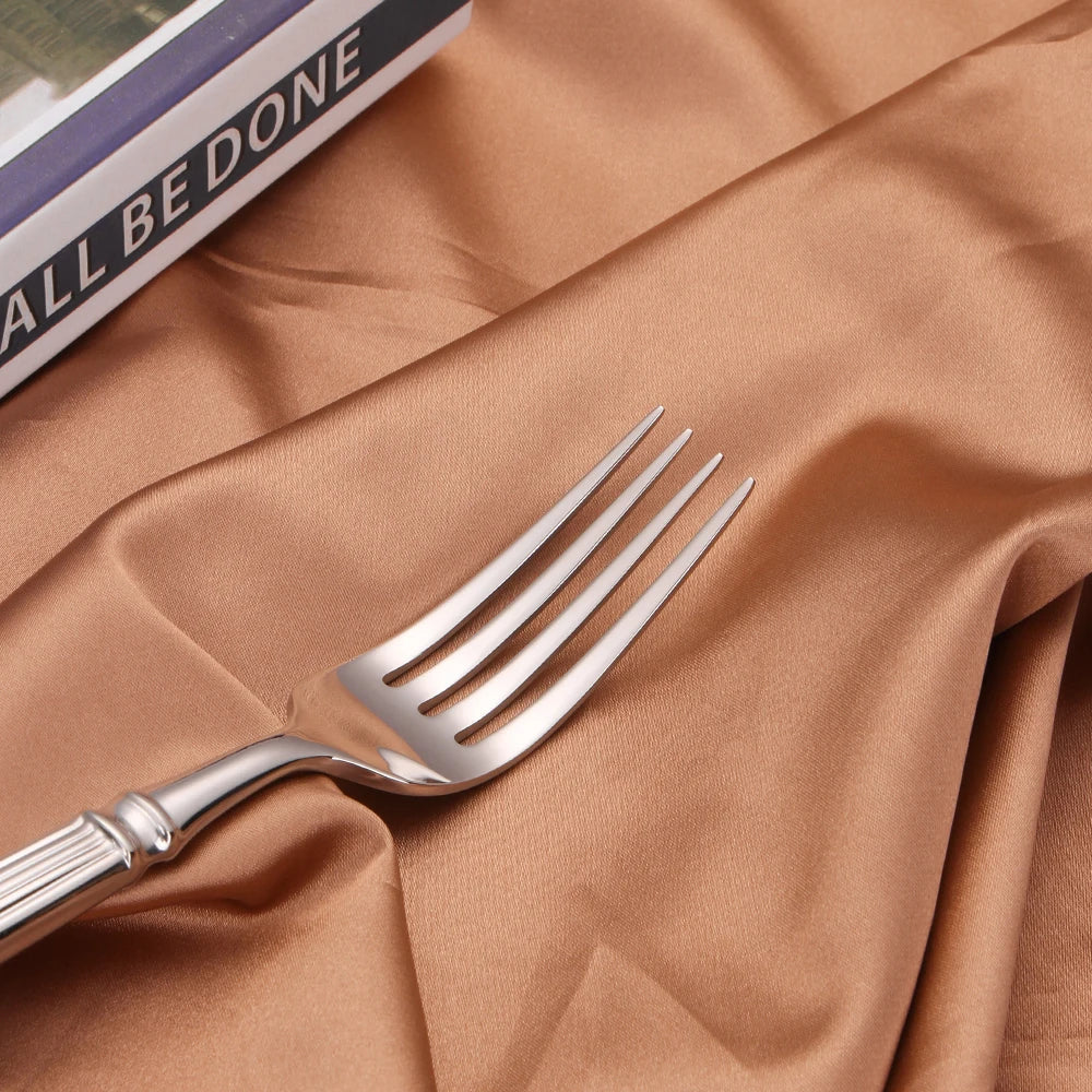 Premium roestvrijstalen bestekset met spiegelafwerking dinerset
