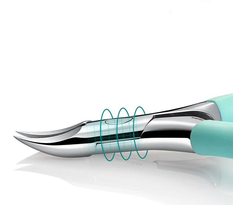 Premium teennagelknipper voor dikke nagels met ergonomische grip