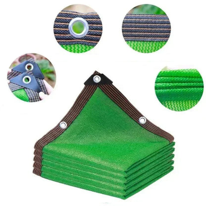 Premium UV-blokkerend schaduwnet voor tuin, terras en buitenzonbescherming