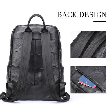Prestige Voyager Leren Rugzak Laptop Tas 15,6 Inch
