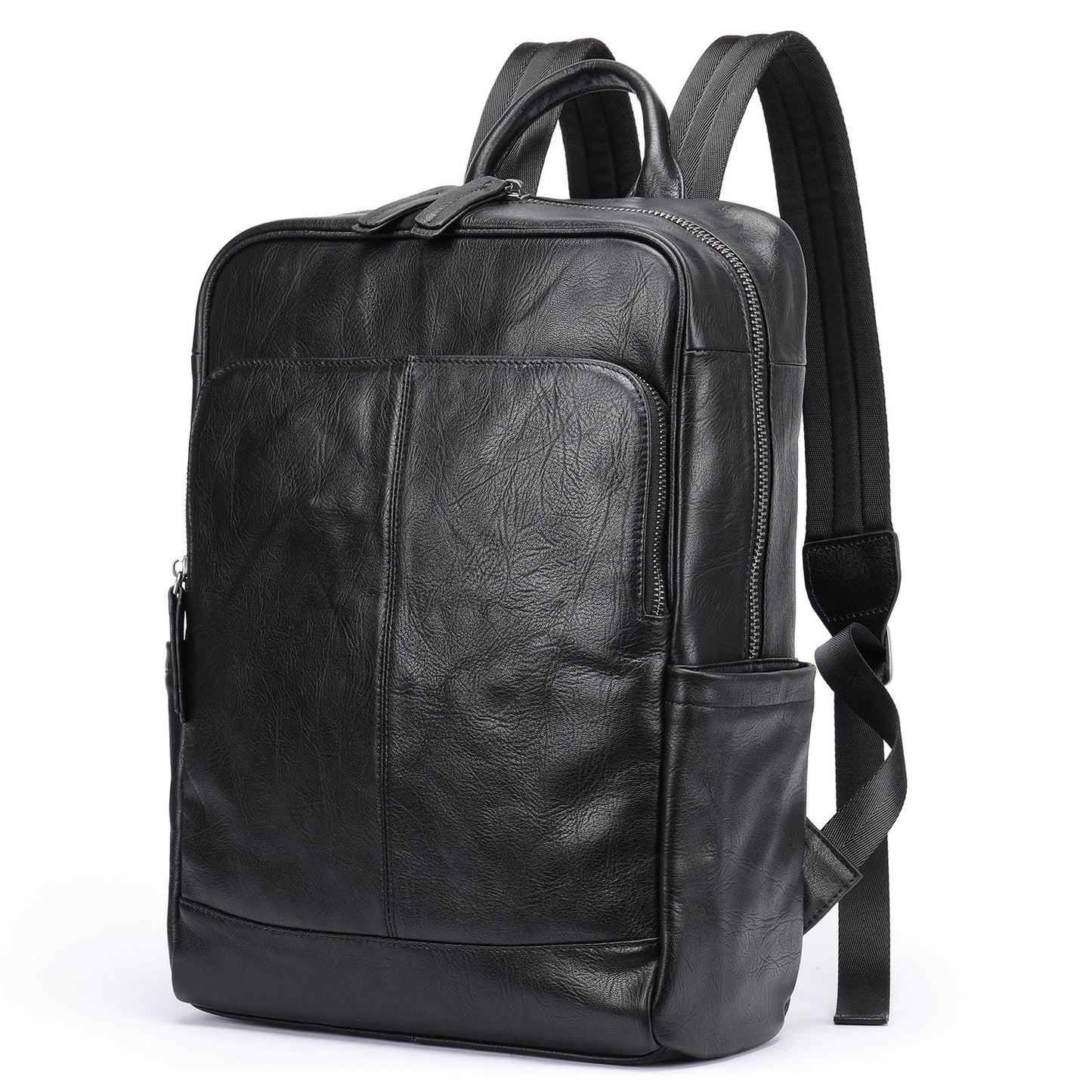 Prestige Voyager Leren Rugzak Laptop Tas 15,6 Inch