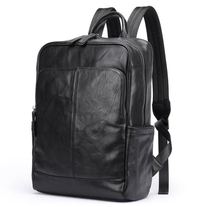 Prestige Voyager Leren Rugzak Laptop Tas 15,6 Inch