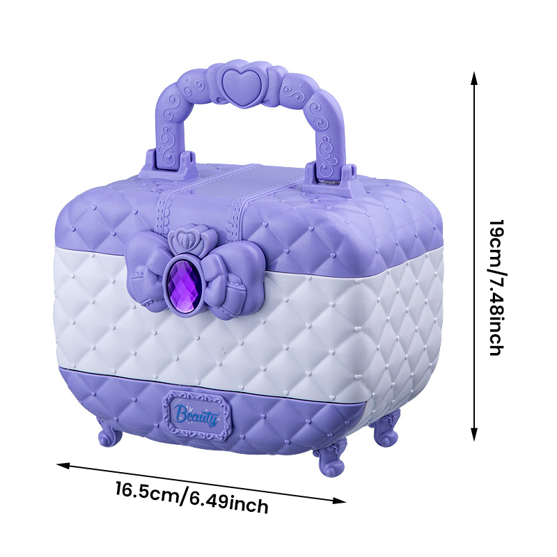 Princess Glamour kinderspeelset make-up veilige rollenspel cosmetica set