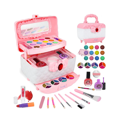 Princess Glamour kinderspeelset make-up veilige rollenspel cosmetica set