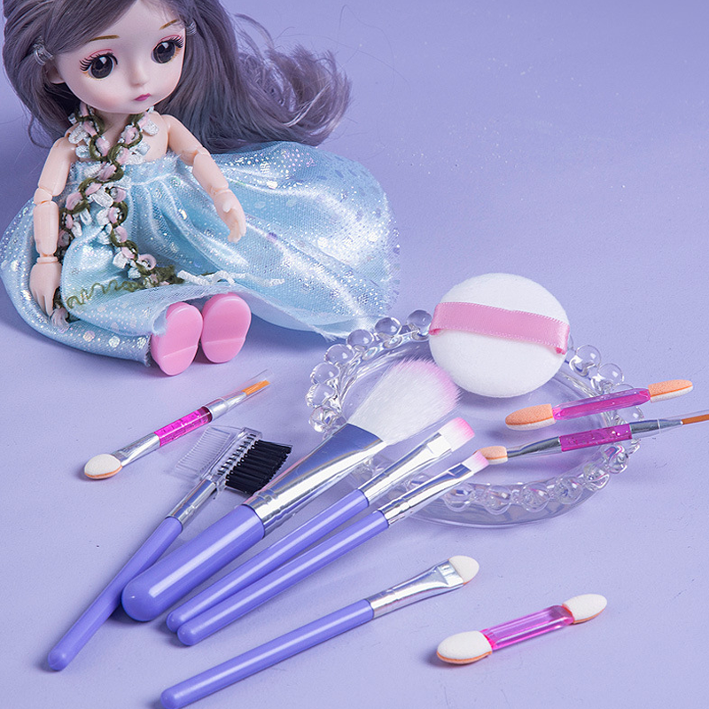 Princess Glamour kinderspeelset make-up veilige rollenspel cosmetica set