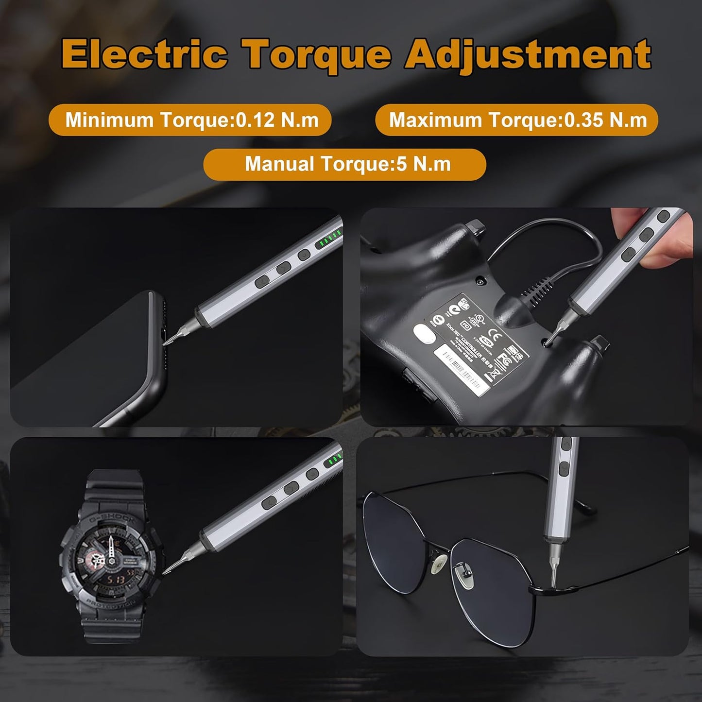 ProFix 68-in-1 elektrische precisie schroevendraaierset voor elektronica reparatie