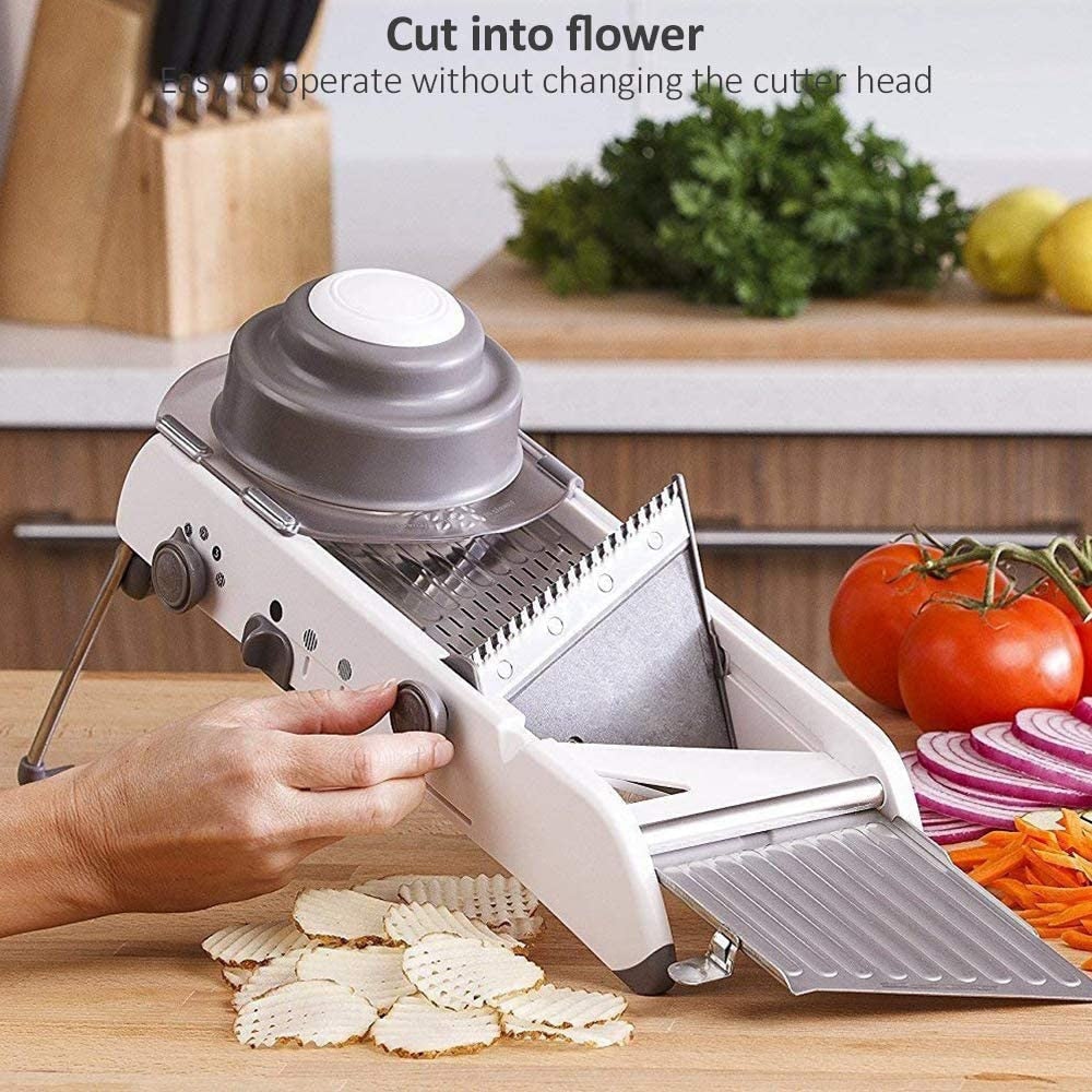 ProSlice mandoline groentesnijder met precisie verstelbare messen