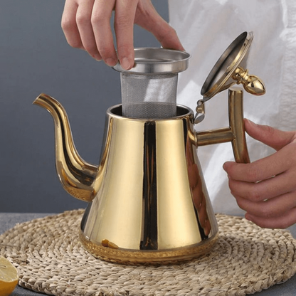 PureBoil roestvrijstalen inductieketel met ingebouwd filter