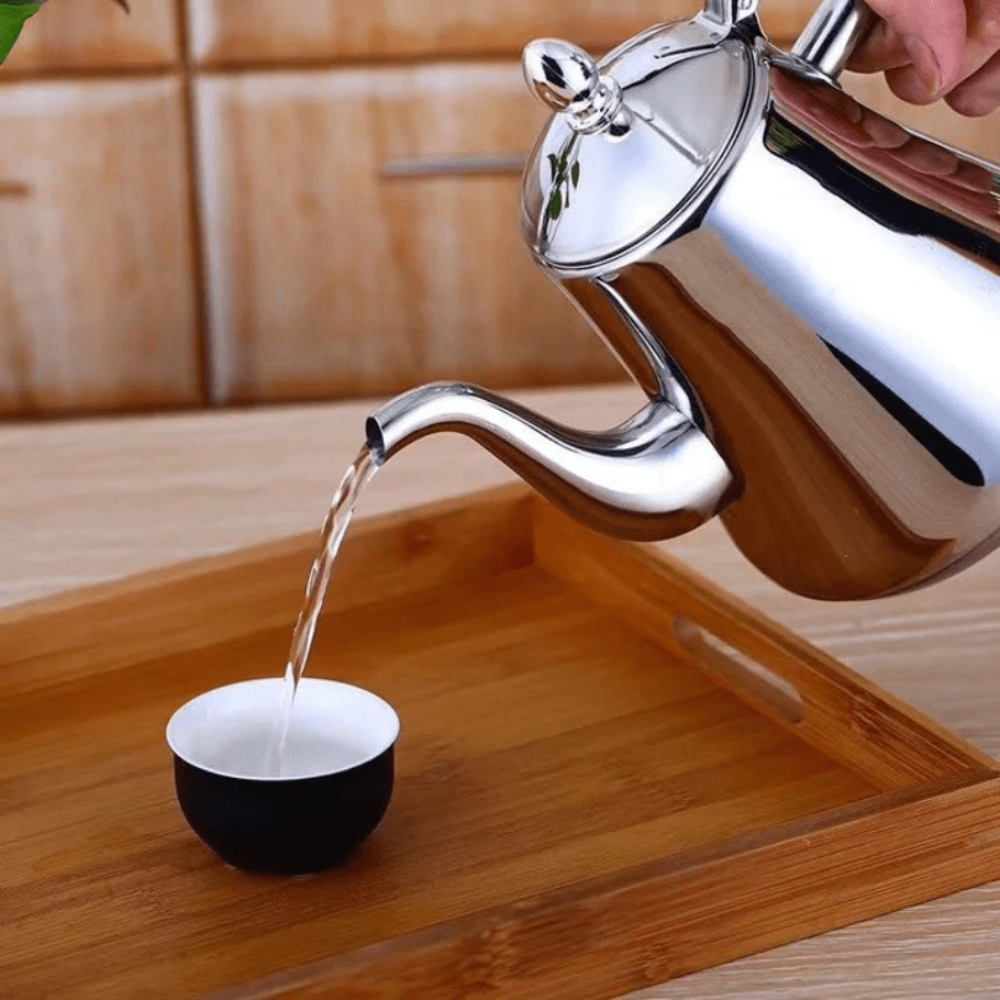 PureBoil roestvrijstalen inductieketel met ingebouwd filter