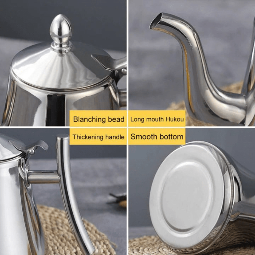 PureBoil roestvrijstalen inductieketel met ingebouwd filter