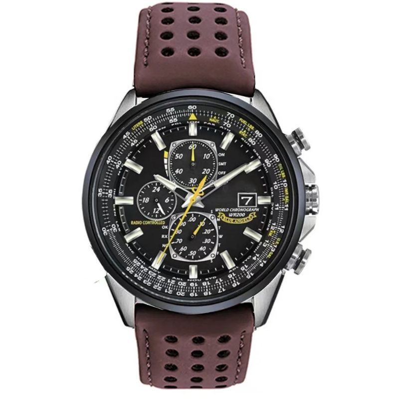 Quartz Chronograaf Herenhorloge Roestvrijstalen Waterdicht Polshorloge