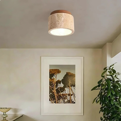 Radia Japanse Stijl Plafondlamp Minimalistische Warme Gloed Lamp
