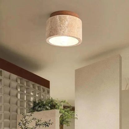 Radia Japanse Stijl Plafondlamp Minimalistische Warme Gloed Lamp
