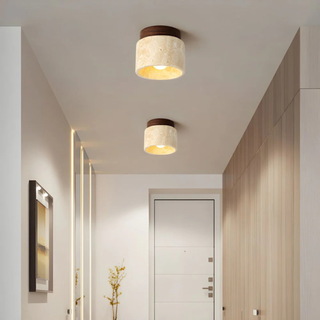 Radia Japanse Stijl Plafondlamp Minimalistische Warme Gloed Lamp