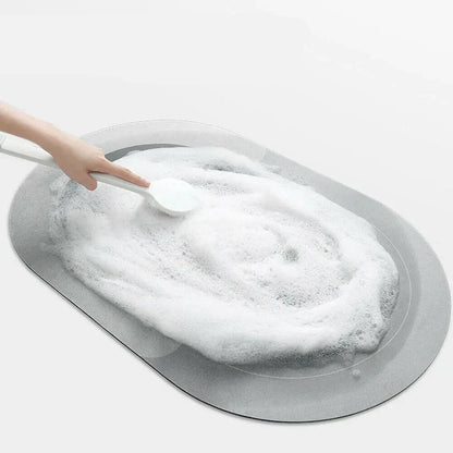 Sneldrogende antislip vloermat voor veiligheid in badkamer en hal