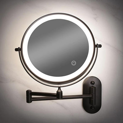 RefleX oplaadbare LED make-up spiegel met 3 lichtinstellingen