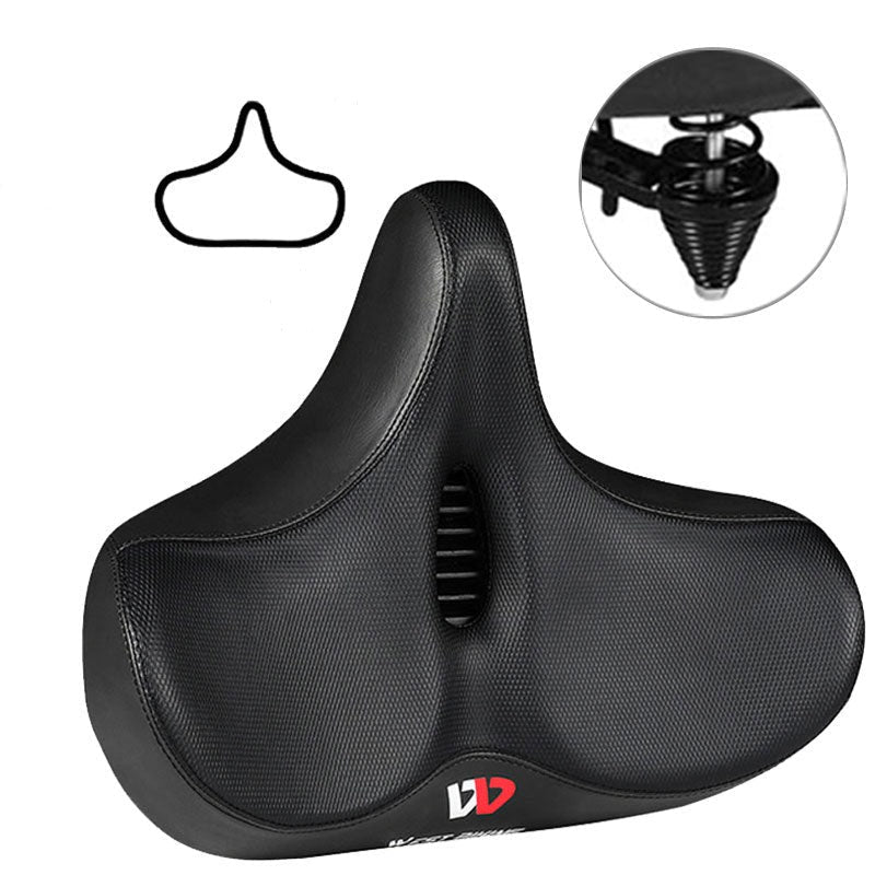 RideEase ergonomisch fietszadel met extra breed comfortontwerp