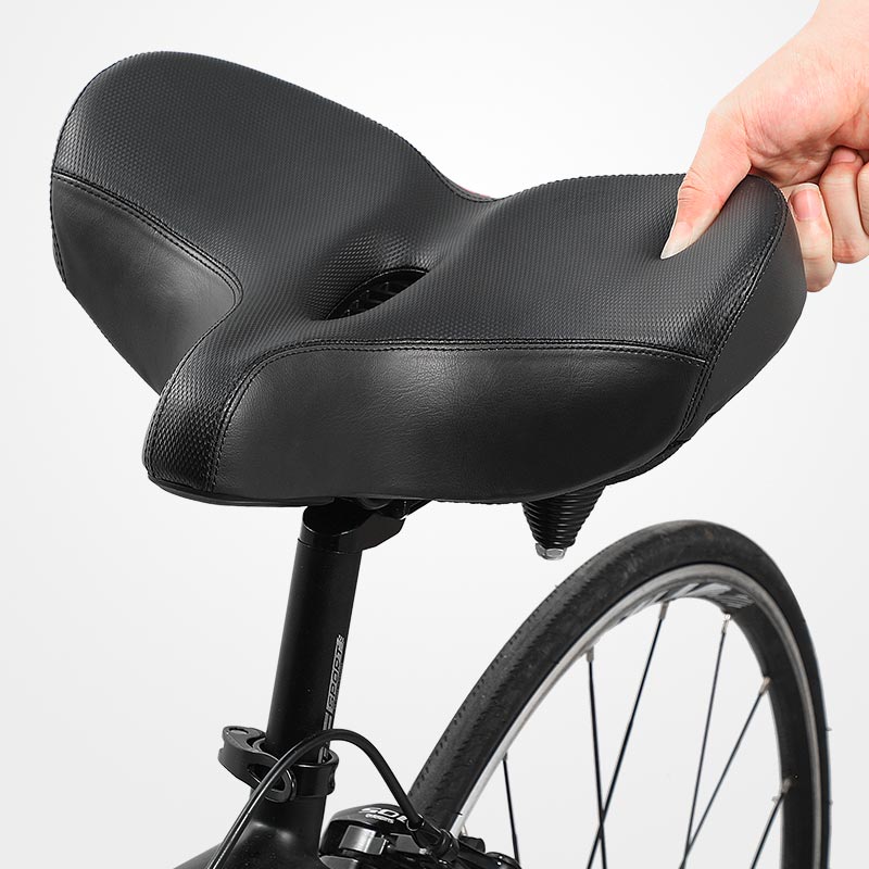 RideEase ergonomisch fietszadel met extra breed comfortontwerp