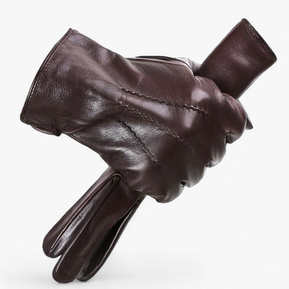 RippleWarm schapenvacht leren winterhandschoenen voor warme comfort