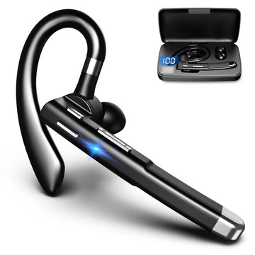 RoadMic Pro Draadloze Bluetooth Headset met Dubbele Mic en Ruisonderdrukking