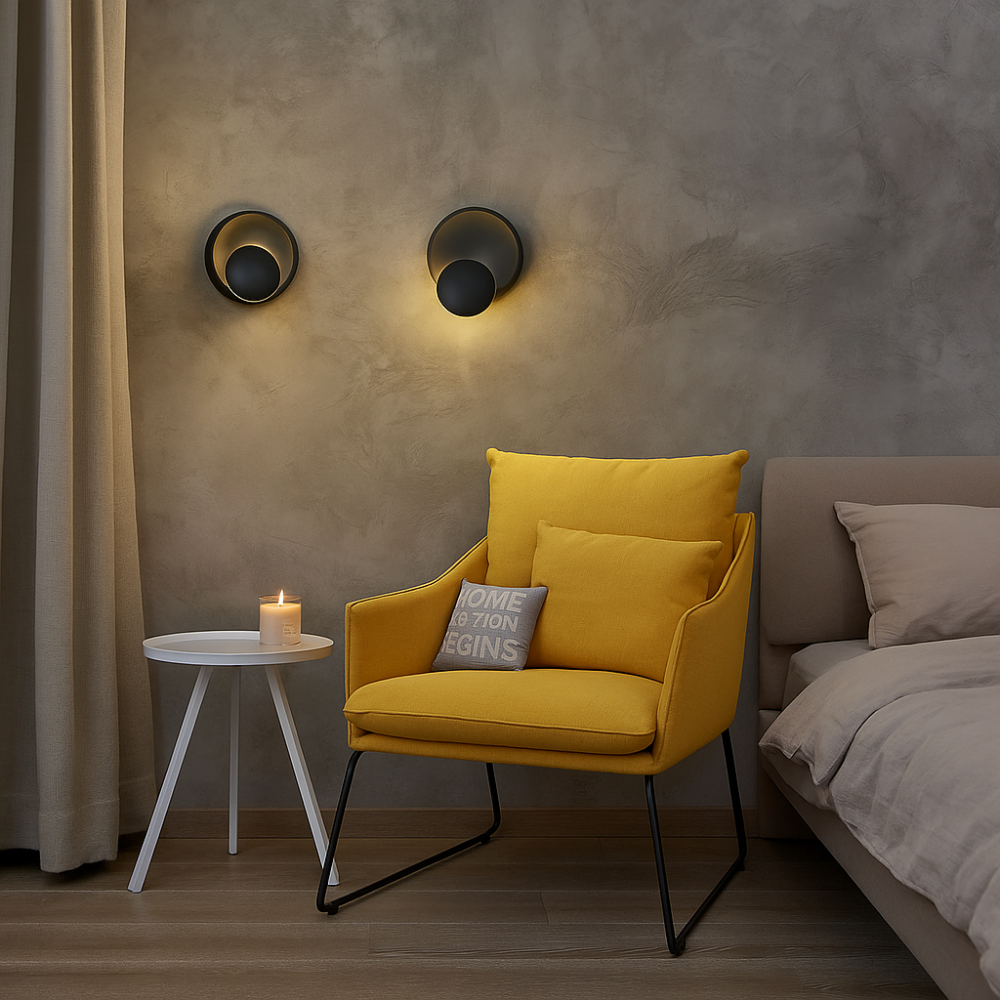 Draaibare LED Wandlamp Verstelbare Moderne Interieurlamp