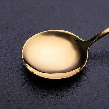 RoyalMirror gouden bestekset luxe roestvrijstalen bestek