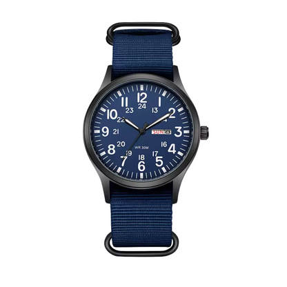 Robuust outdoor herenhorloge met waterdicht roestvrijstalen ontwerp