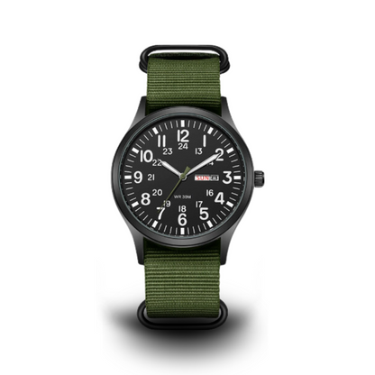 Robuust outdoor herenhorloge met waterdicht roestvrijstalen ontwerp