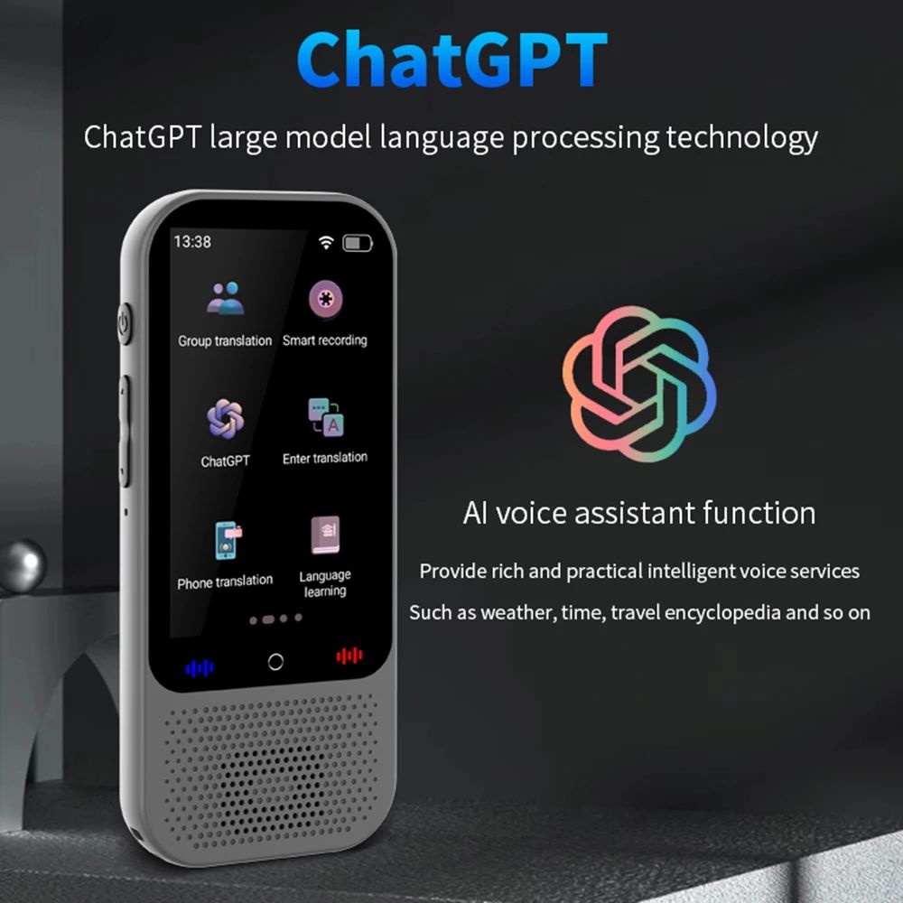 S80 Pro draagbare taalvertaler met realtime spraak en offline modi