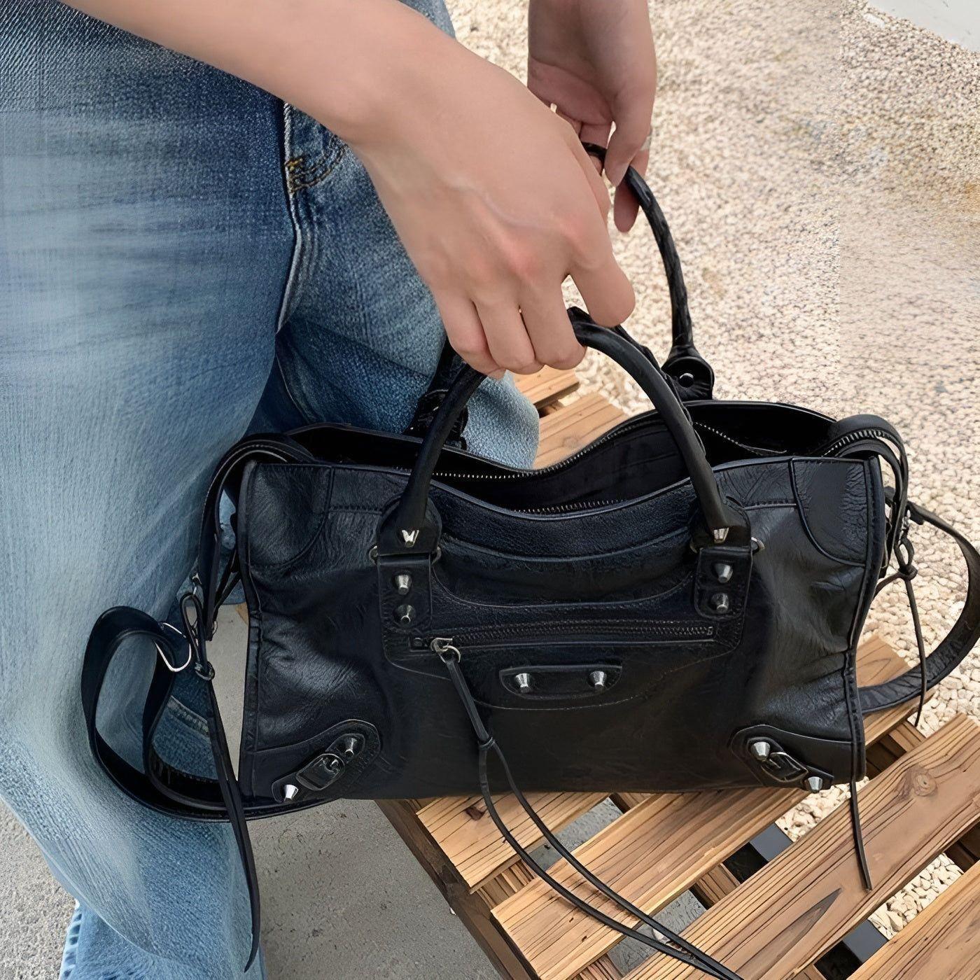 Salome grote capaciteit schouderhandtas elegante dagelijkse tas