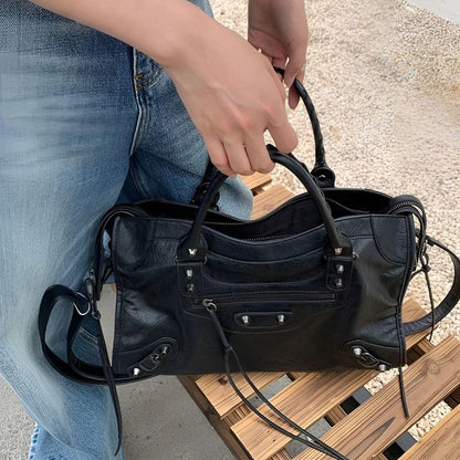 Salome grote capaciteit schouderhandtas elegante dagelijkse tas