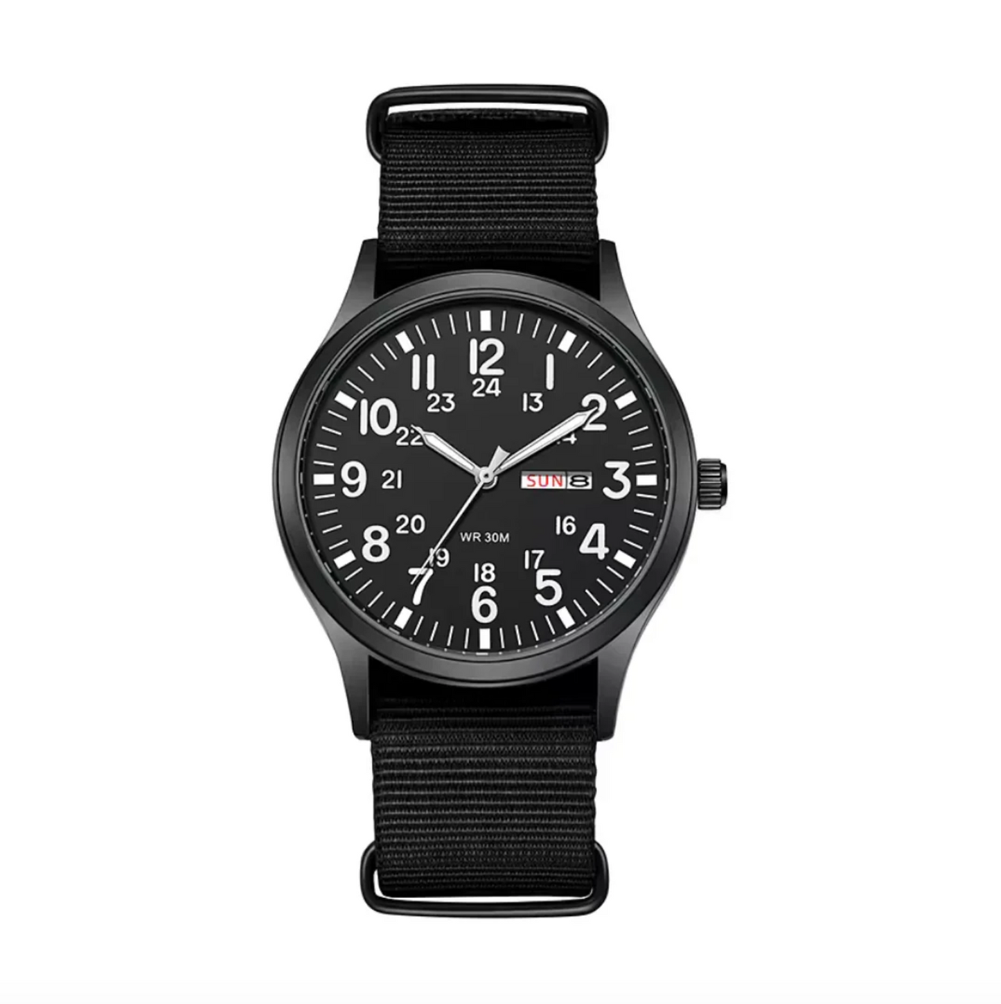 Robuust outdoor herenhorloge met waterdicht roestvrijstalen ontwerp