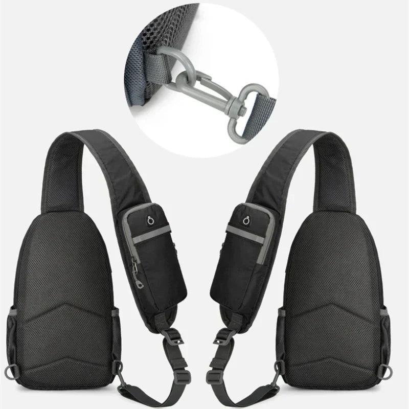 SecurePack anti-diefstal waterdichte multi-pocket schouderrugzak