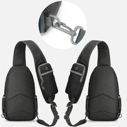 SecurePack anti-diefstal waterdichte multi-pocket schouderrugzak