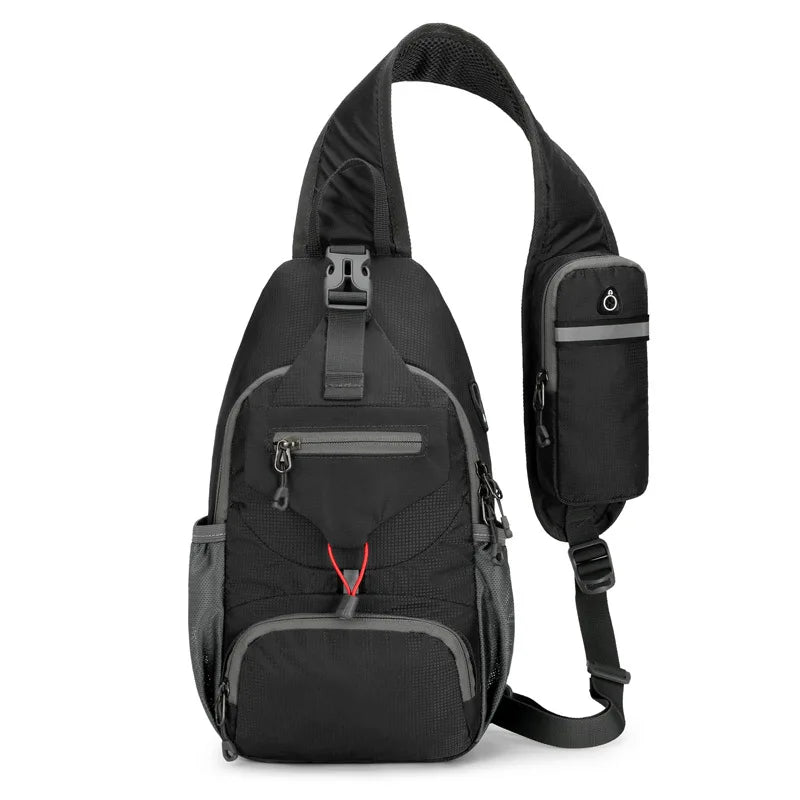 SecurePack anti-diefstal waterdichte multi-pocket schouderrugzak