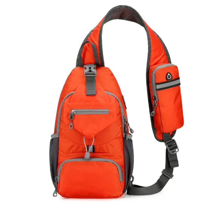 SecurePack anti-diefstal waterdichte multi-pocket schouderrugzak
