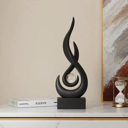 Serenity Abstracte Sculptuur Moderne Artistieke Woondecoratie Accent