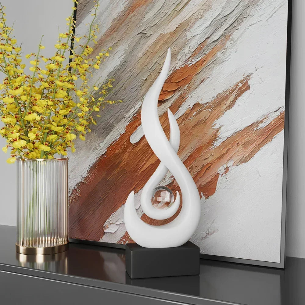 Serenity Abstracte Sculptuur Moderne Artistieke Woondecoratie Accent
