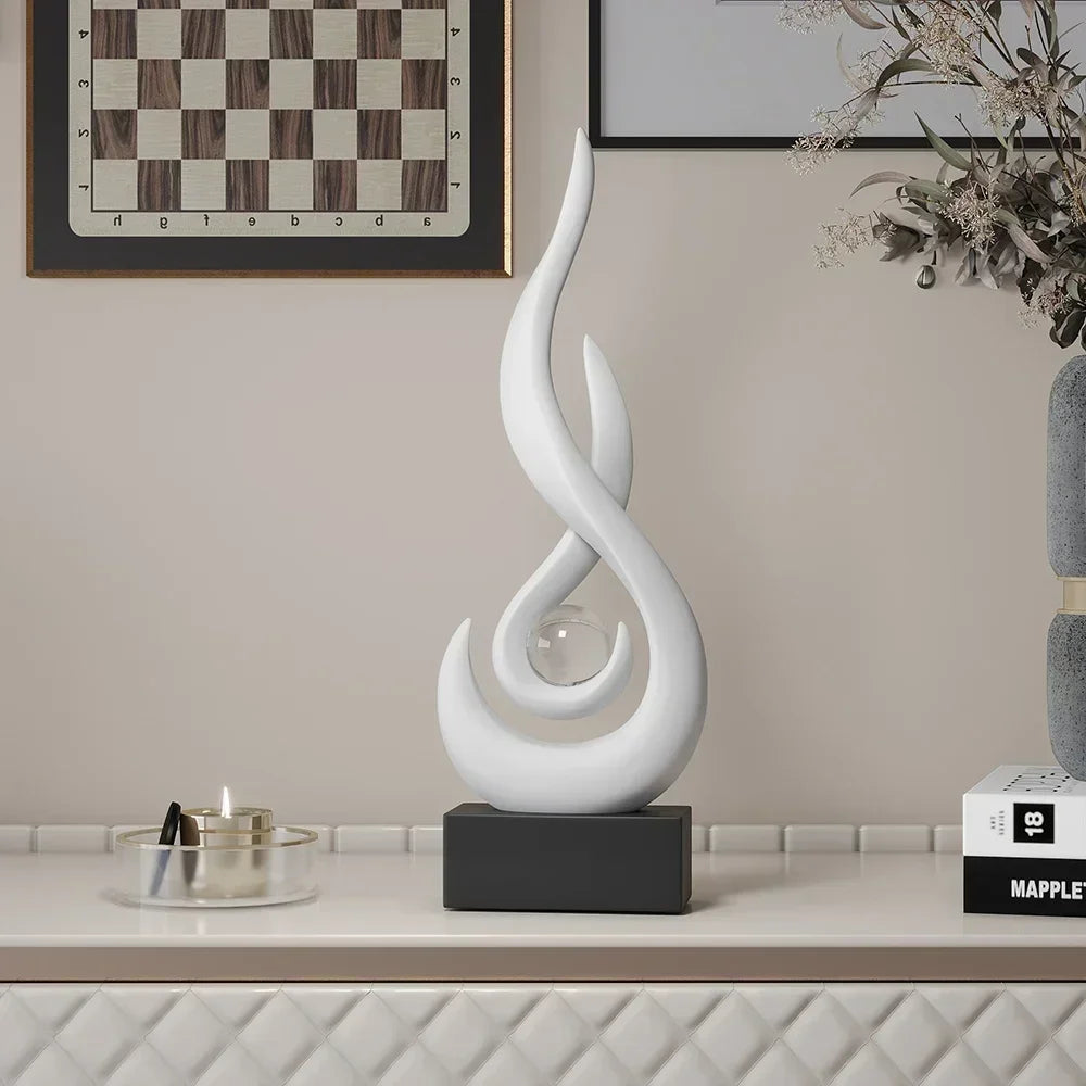 Serenity Abstracte Sculptuur Moderne Artistieke Woondecoratie Accent