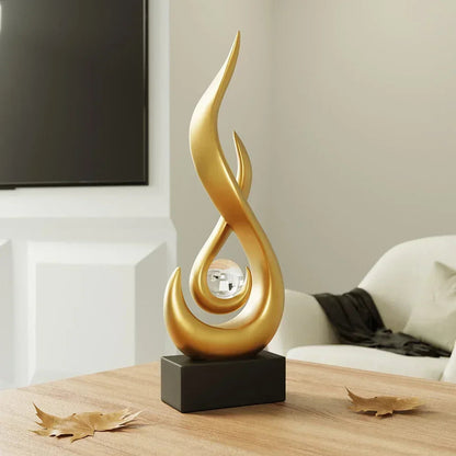 Serenity Abstracte Sculptuur Moderne Artistieke Woondecoratie Accent