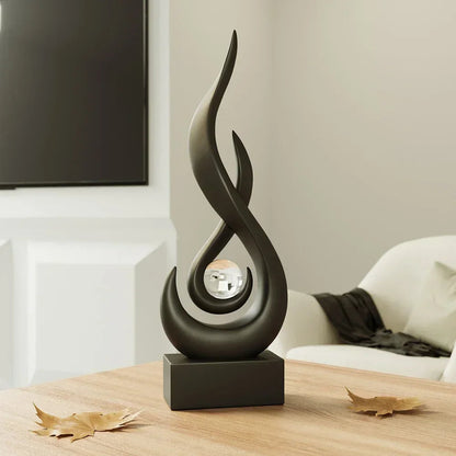 Serenity Abstracte Sculptuur Moderne Artistieke Woondecoratie Accent