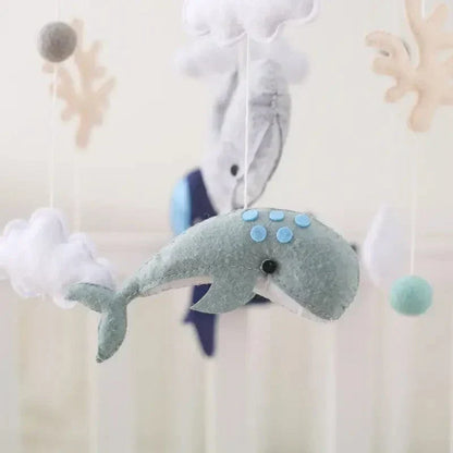 SkyWhirl Houten Baby Mobiel voor Rustige Kinderkamerdecoratie