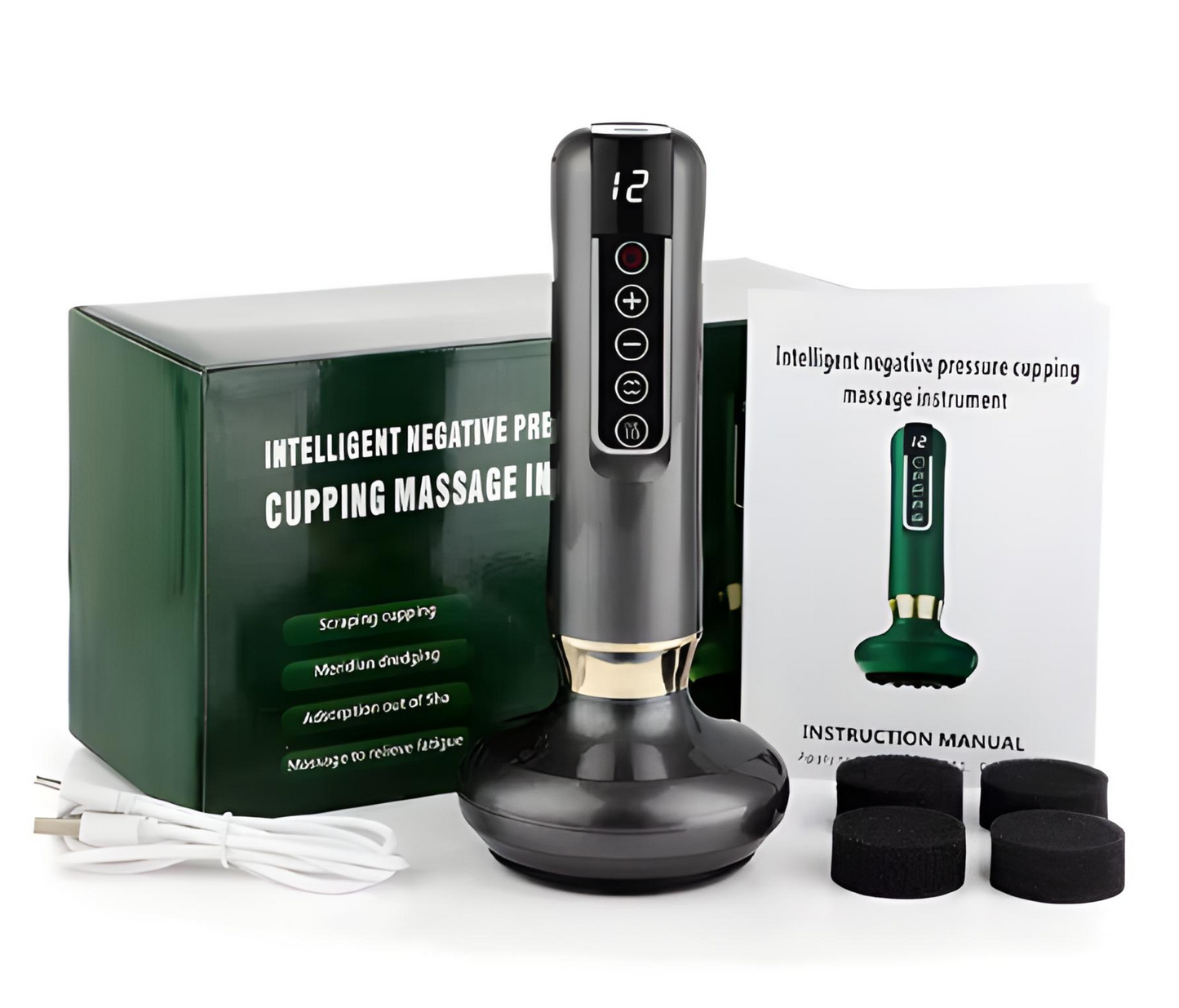 SlimCupp anti-cellulitis cupping apparaat met infraroodtherapie