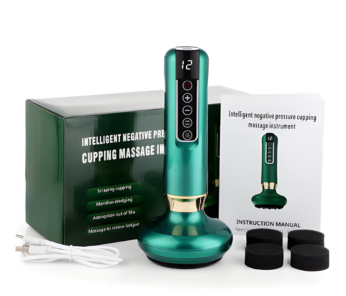 SlimCupp anti-cellulitis cupping apparaat met infraroodtherapie