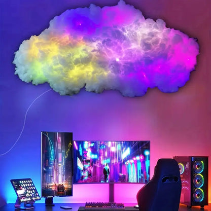 Slimme LED Wolkenlamp RGB Muzieksynchronisatie Lamp met App en Afstandsbediening
