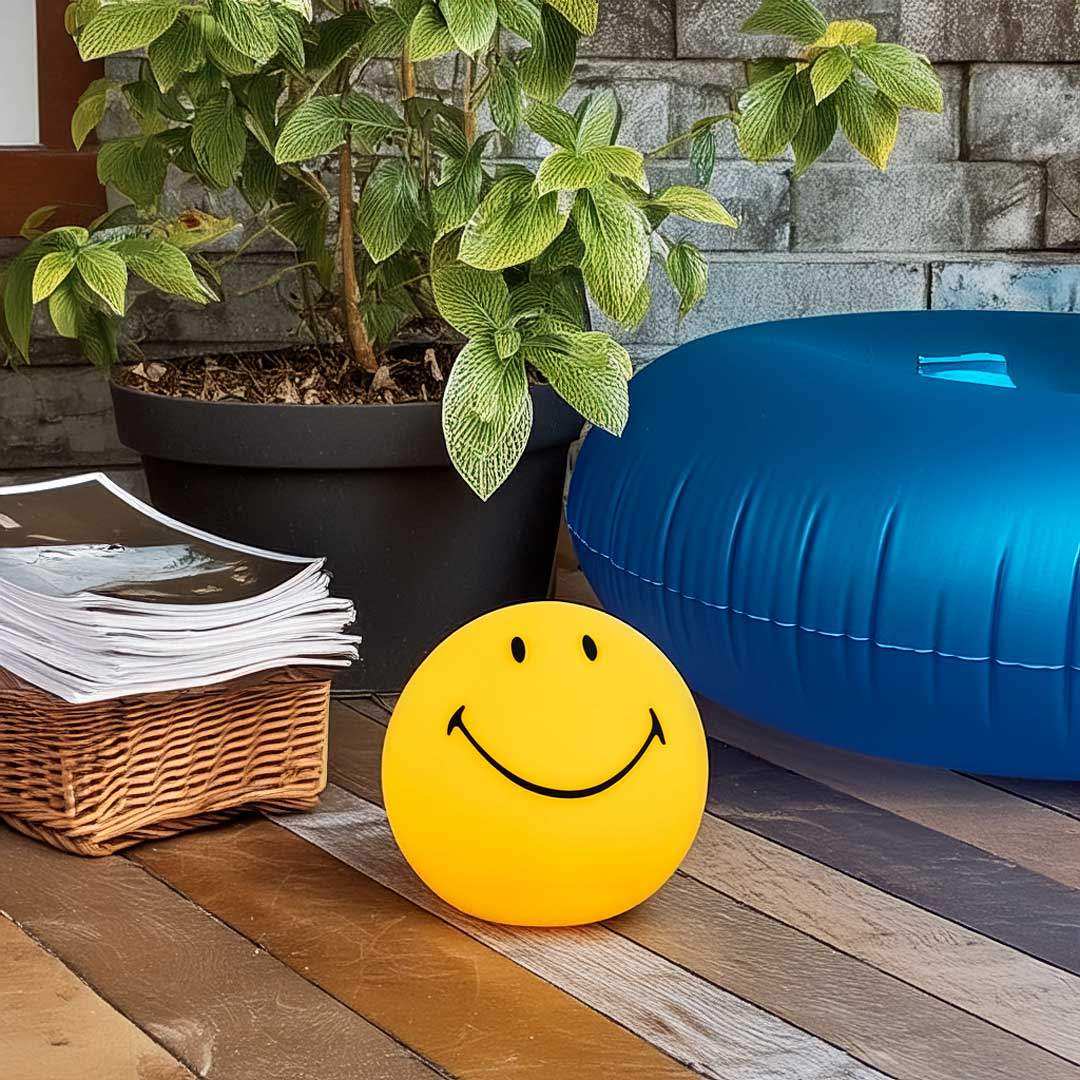 SmileyGlow dimbare LED-nachtlamp met warm sfeerverlichting
