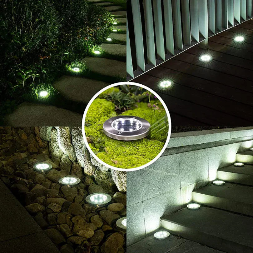 Zonnegrondlampen buiten LED padverlichting