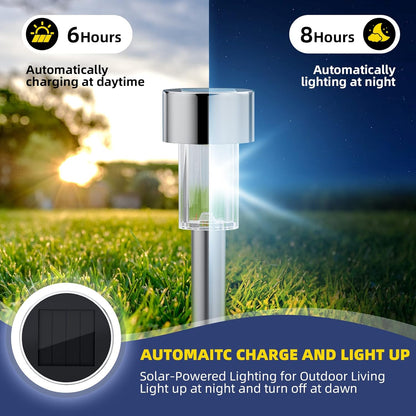 SolarGlow Buiten Tuinverlichting Waterdichte Zonne-energie Padverlichting