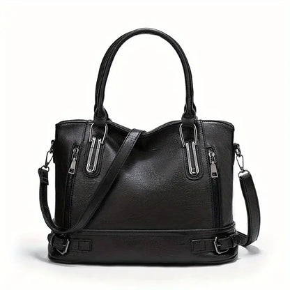 Sophie Vintage Stijl PU Leren Crossbody Handtas Elegante Klassieke Schoudertas